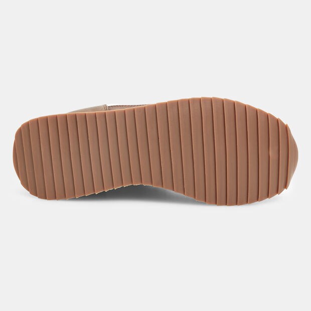 Sneaker da donna con suola platform e dettaglio floreale , Beige