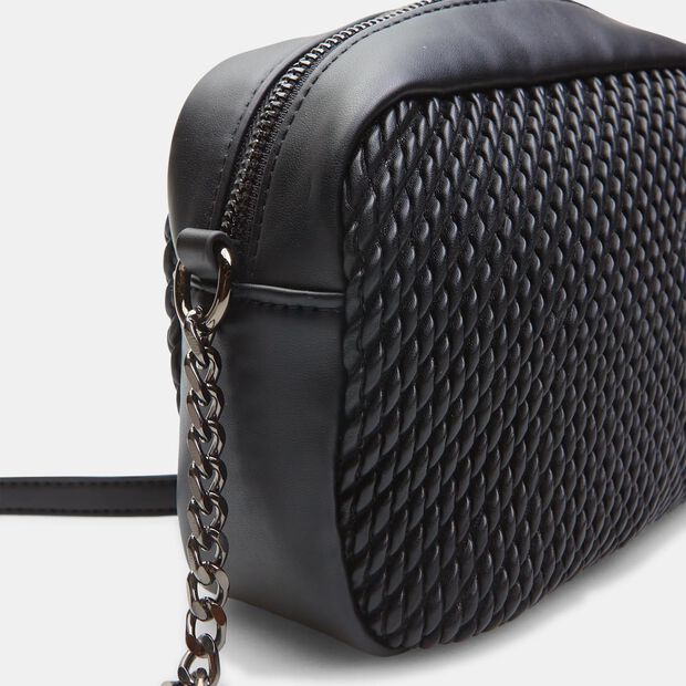 Borsa crossbody da donna, Nero