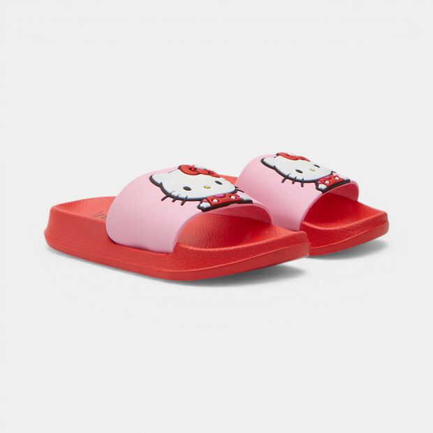 Ciabatta con fascia da bambina HELLO KITTY , Rossa
