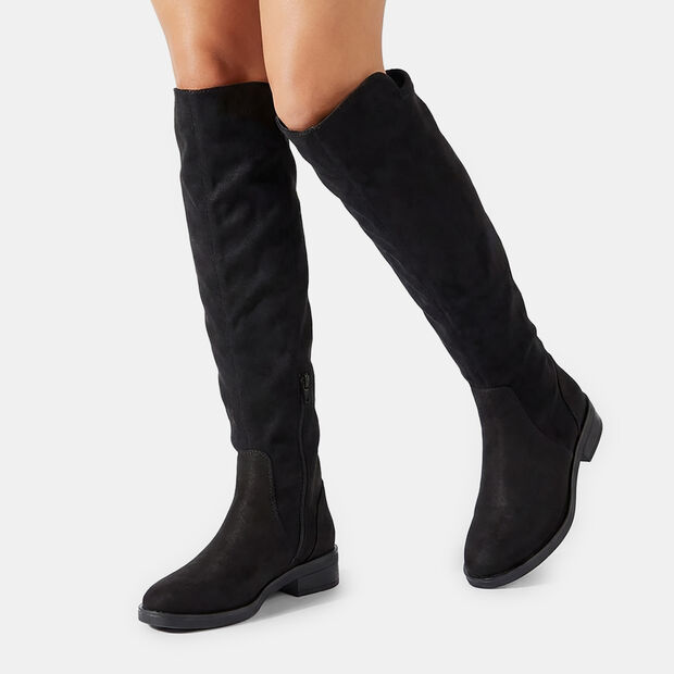 Stivale cuissard da donna Bata, Nero