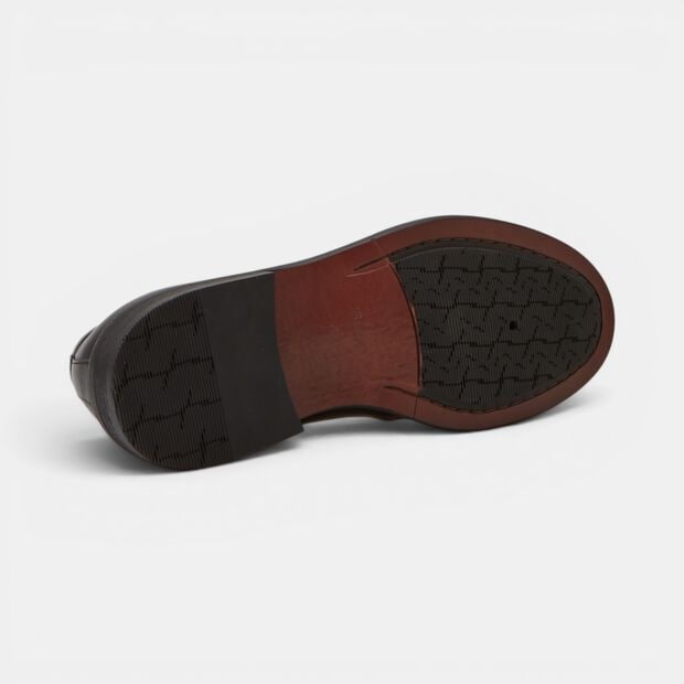Stringate derby in Pelle da Uomo BATA 24H , Nero
