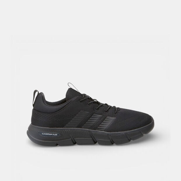 Sneaker da uomo Adidas CLOUDFOAM FLEX - ELASTIC LACES, Nero