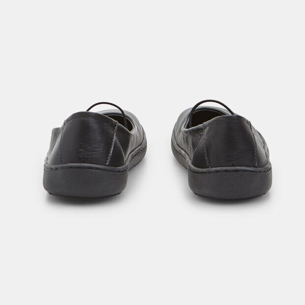 Ballerina barefoot da donna con elastico Bata, Nero