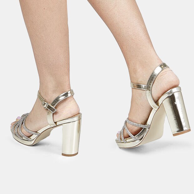 Sandalo da donna con platform BATA, 