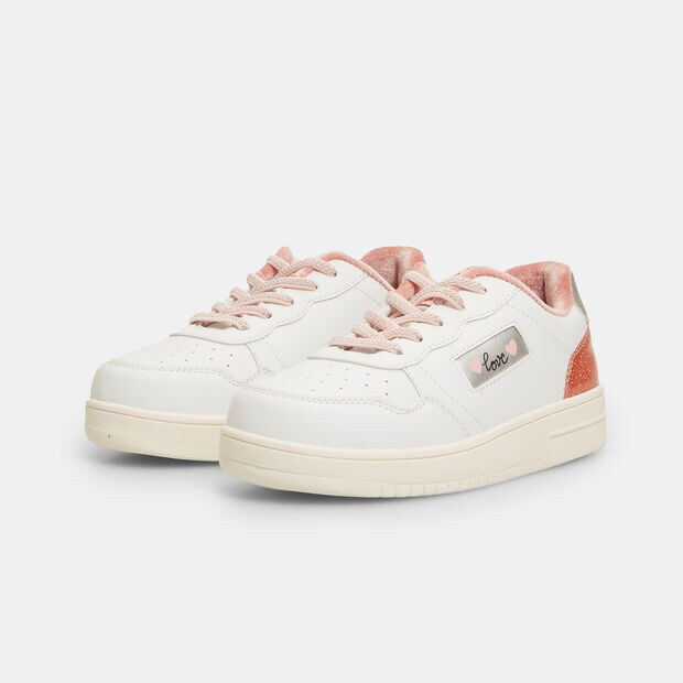 Sneakers da ragazza, Bianco