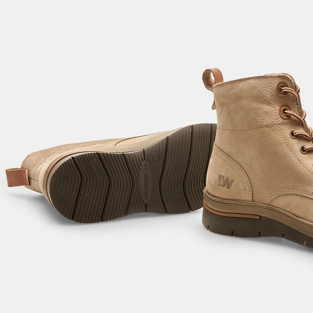 Stivaletti Weinbrenner in vera pelle, Beige