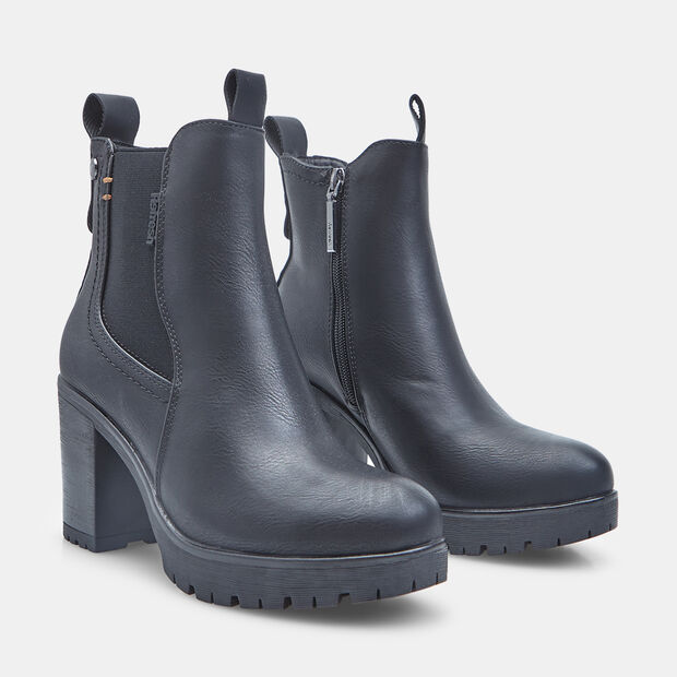 Stivaletto chelsea da donna con tacco Refresh, 