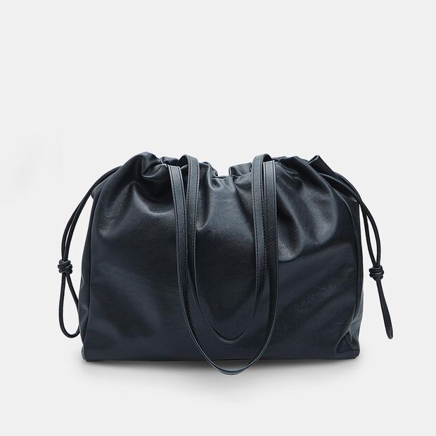 Borsa bucket da donna Bata, Nero