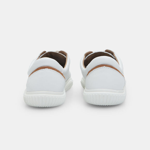 Sneaker da donna BAREFOOT in pelle, Bianco