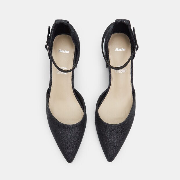D&eacute;collet&eacute; da donna con tacco 5,5 cm BATA, Nero