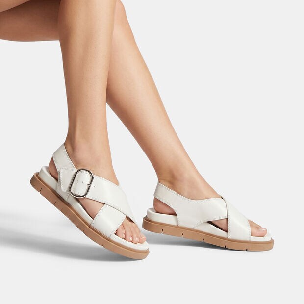 Sandalo da donna con fascia incrociata Bata, 