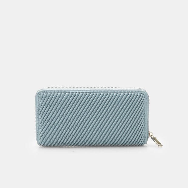 Portafoglio da donna zip around, Blu