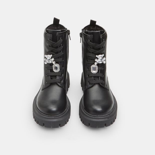 Anfibio da bambina con accessorio removibile, Nero