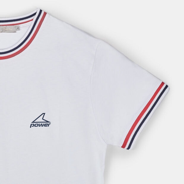 T-shirt da uomo Power, Bianco