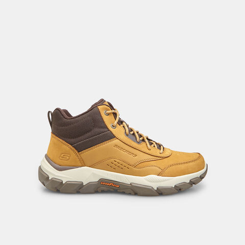 SKECHERS Męskie Buty Hiking Outdoor, żółty