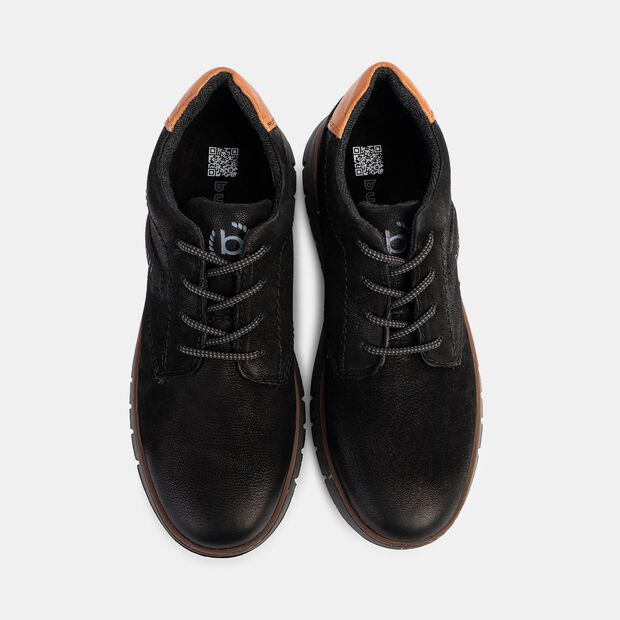 Stylowe buty męskie Bugatti do miasta, czarny
