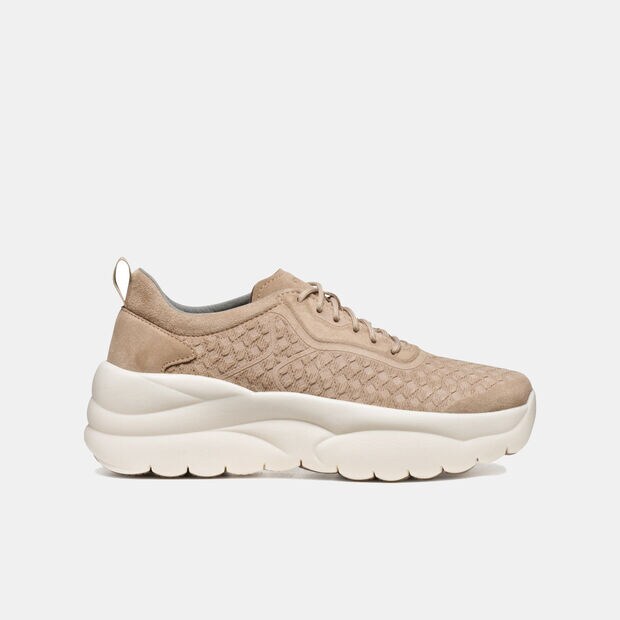 Geox Damskie Buty Casual na Czas Wolny, r&oacute;żowy