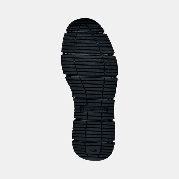 Męskie outdoorowe buty za kostkę z sk&oacute;ry Bugatti, brązowy
