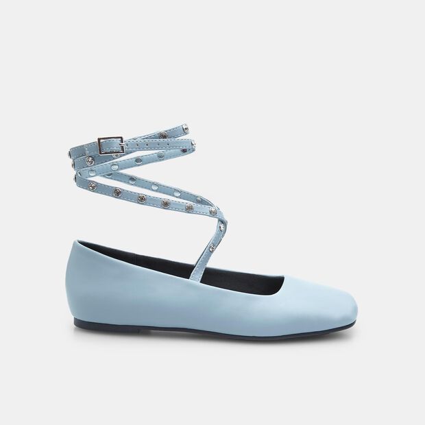 Damskie baleriny Bata Red Label, niebieski