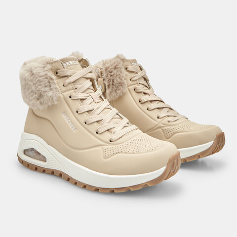 Damskie tenisówki Skechers UNO RUGGED, beżowy