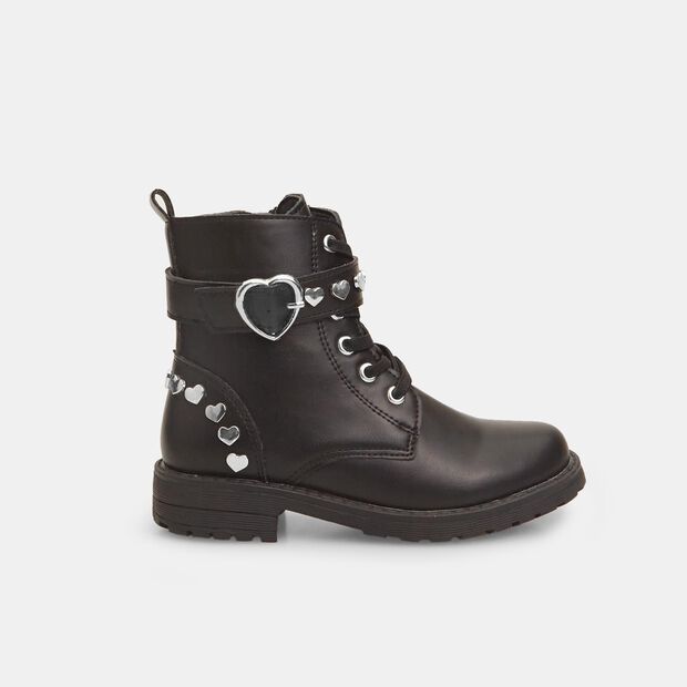 Dziecięce zimowe buty za kostkę BUBBLEGUMMERS, czarny