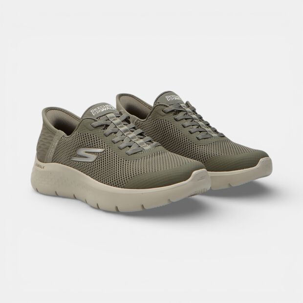 Damskie sneakersy Skechers Slip-ins GO WALK FLEX, zielony