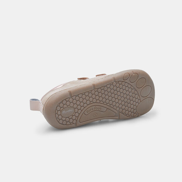 Sneaker barefoot z paskiem dla dziewczynki Bata, różowy