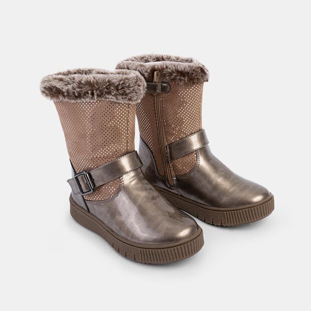 Dziecięce zimowe obuwie Bata, beżowy