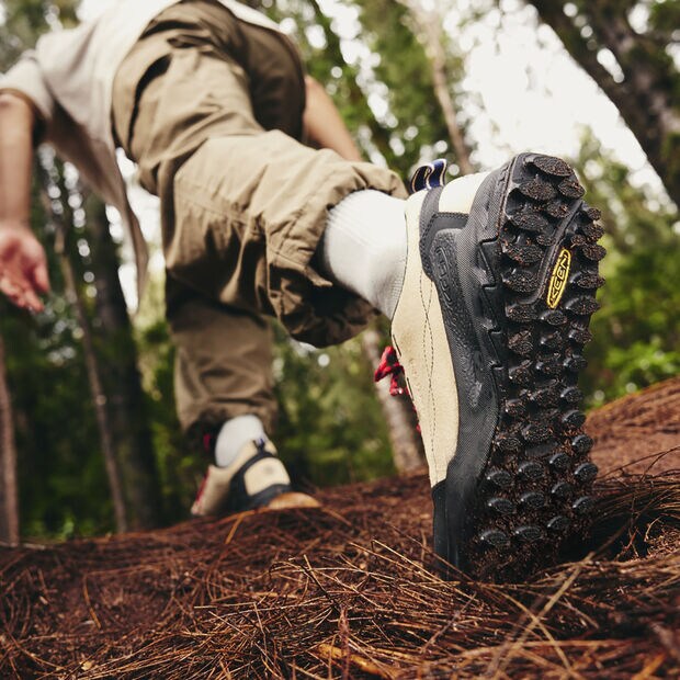 Keen męskie buty casualowe dla wygody i stylu, beżowy