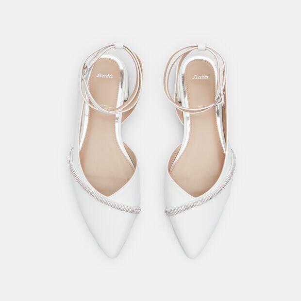 Baleriny damskie slingback, 