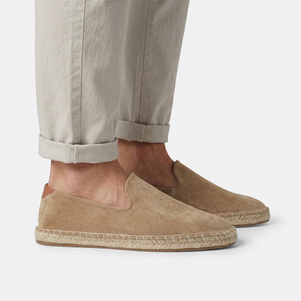 Męskie espadryle letnie BATA, beżowy