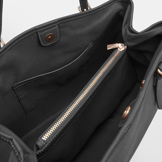 Damska torba na zakupy Baťa, czarny