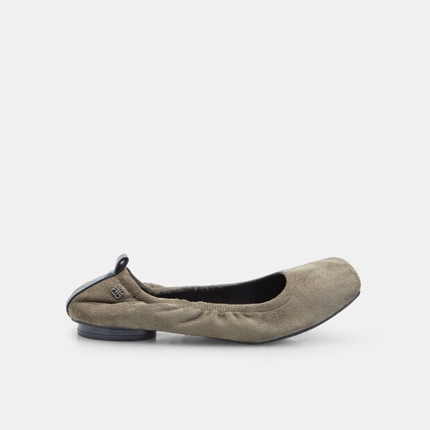 BATA RED LABEL Baleriny Damskie na Miasto, zielony