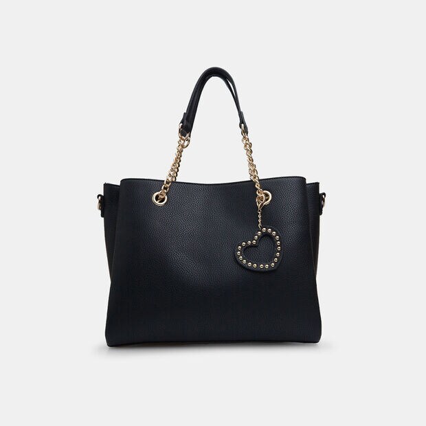 Damska torba shopper Bata, czarny
