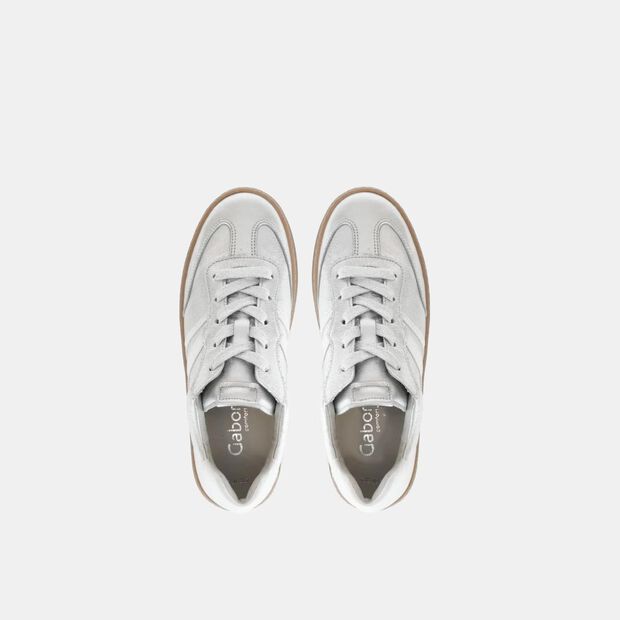 Damskie trampki Gabor Comfort, srebrny