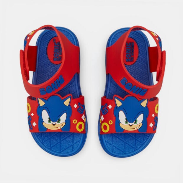 Sandałki plażowe dla dzieci Sonic, niebieski