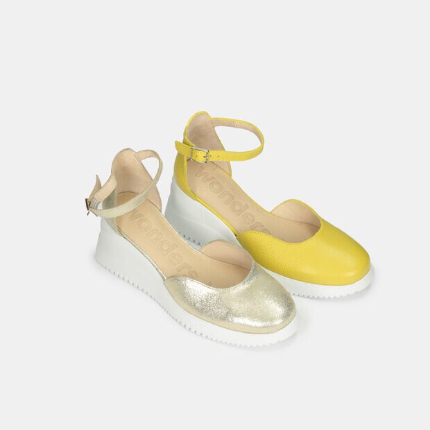 Letnie sk&oacute;rzane buty damskie, 