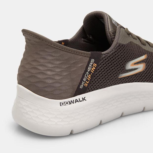 Męskie sneakersy Skechers Slip-ins GO WALK FLEX, brązowy