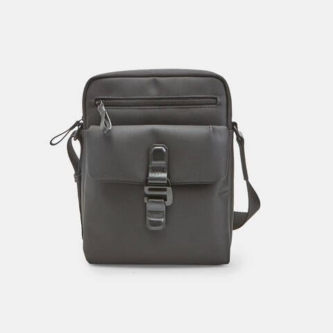 Męska skórzana torba Baťa, czarny