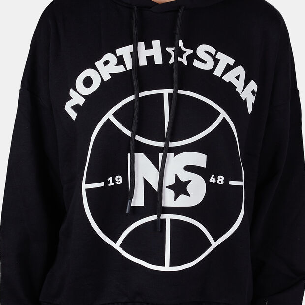 Bluza w stylu college North Star dla kobiet, czarny