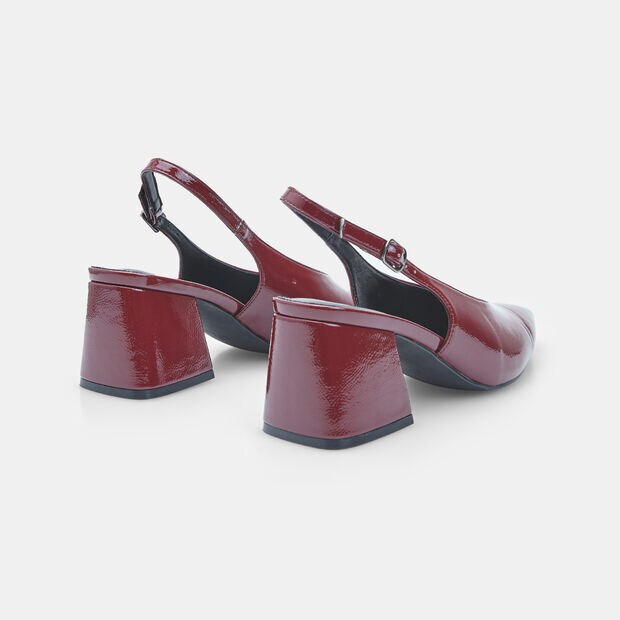 Eleganckie Obcasy Damskie BATA, bordo