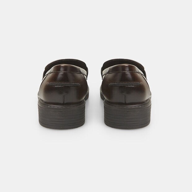 Penny loafer mokasyny dla kobiet Bata, brązowy