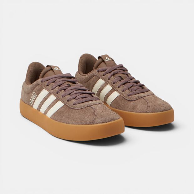 Damskie sneakersy Adidas VL COURT, brązowy