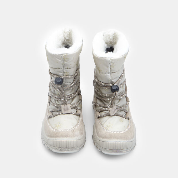 Dziecięce buty za kostkę z sznurowadłami Baťa, beżowy