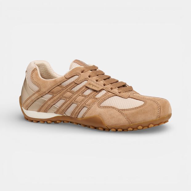 Damskie sneakersy Geox, brązowy
