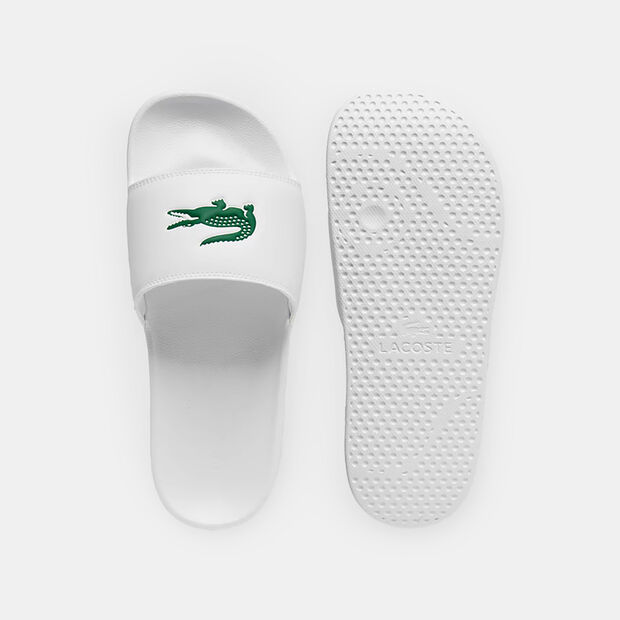 Męskie klapki Lacoste, biały