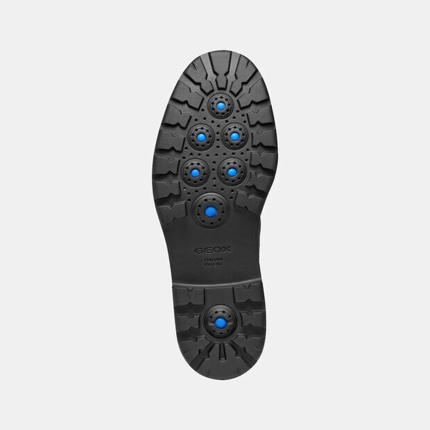 Męskie buty zimowe GEOX - wygoda i styl, brązowy