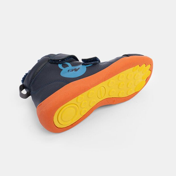 Dziecięce kostkowe barefoot WEINBRENNER, niebieski