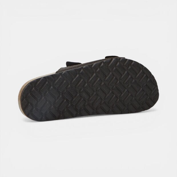 Damskie pantofle footbed Bata, czarny
