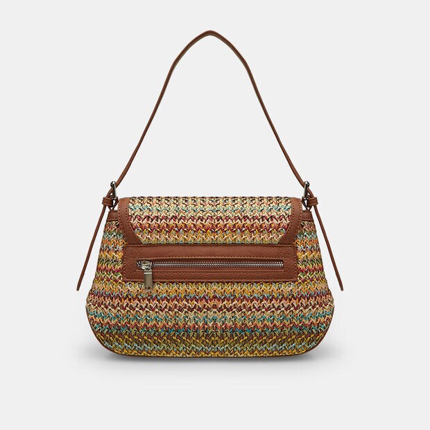 Letnia torebka z rafii Bata, multi color